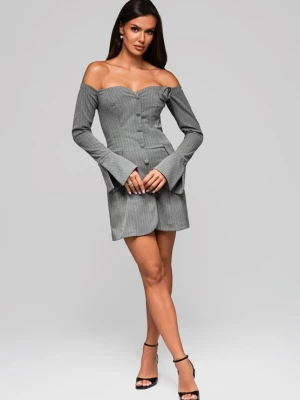 Foto van product Ombre Cocktailjurk 'Lusia' grijs