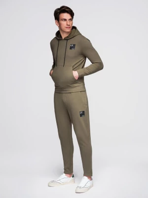 Foto van product Ombre Huispak olijfgroen / zwart
