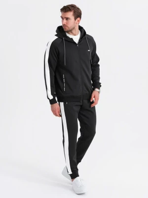 Foto van product Ombre Joggingpak zwart / wit
