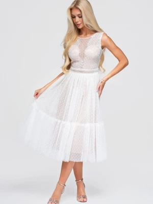 Foto van product Ombre Jurk ' LA-OM-DLR401' wit