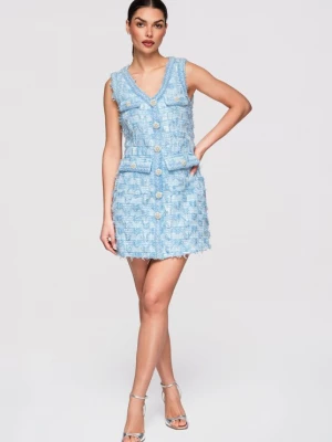 Foto van product Ombre Jurk pastelblauw / lichtblauw