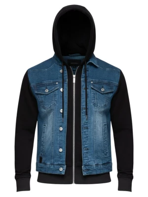 Foto van product Ombre Tussenjas blauw denim / zwart