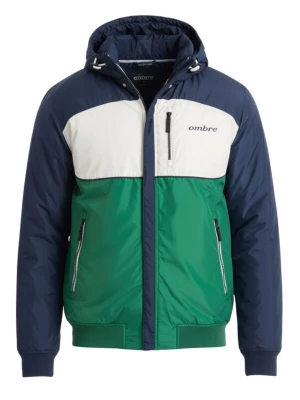 Foto van product Ombre Tussenjas 'OM-JANP-0194' marine / spar / wit