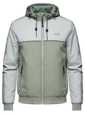 Foto van product Ombre Tussenjas 'OM-JANP-0228' grijs / olijfgroen