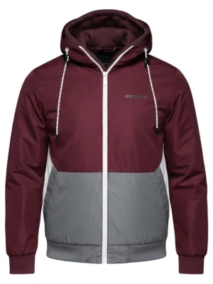 Foto van product Ombre Tussenjas 'Om-Janp-0242' grijs / bordeaux