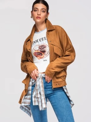 Foto van product Ombre Tussenjas 'OW-JAFL-0122' camel