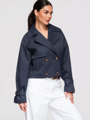 Foto van product Ombre Tussenmantel 'Ow-Janp-0135' navy
