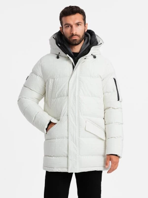 Foto van product Ombre Winterjas 'OM-JALJ-0201' wit