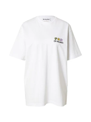 Foto van product On Vacation Shirt 'Holiday Service' geel / sering / zwart / wit