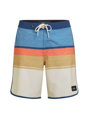 Foto van product O'NEILL Boardshorts 'Lennox' blauw / kaki / neonoranje / offwhite