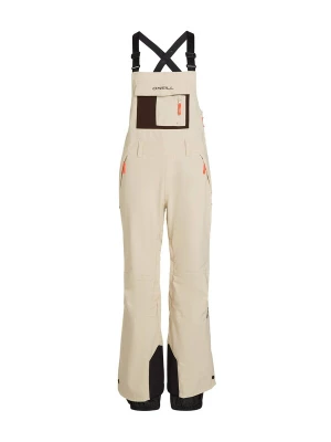 Foto van product O'NEILL Outdoorbroek 'FWC'Peak Bib' beige / oranje / zwart