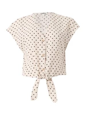 Foto van product ONLY Blouse 'ONLEmmia' ecru / zwart