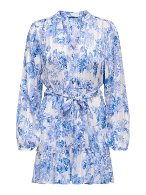 Foto van product ONLY Blousejurk 'ONLAvery' lichtblauw / donkerblauw / wit