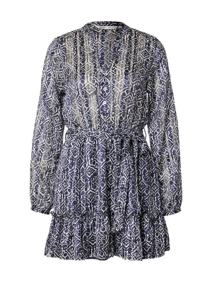 Foto van product ONLY Blousejurk 'ONLAvery' navy / wit