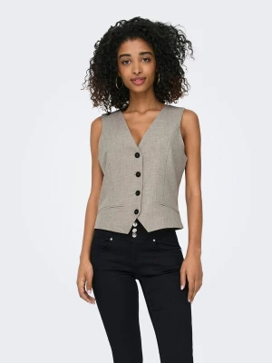 Foto van product ONLY Bodywarmer 'linda' bruin gemêleerd