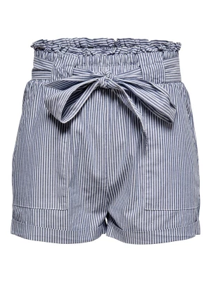 Foto van product ONLY Broek 'Smilla' duifblauw / wit