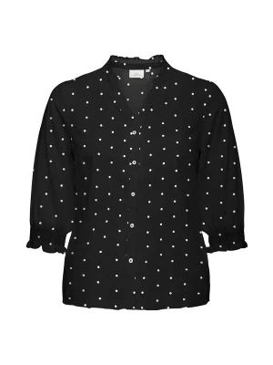 Foto van product ONLY Carmakoma Blouse 'CARRaya' zwart / wit
