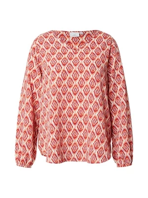 Foto van product ONLY Carmakoma Blouse 'CARVica' beige / lila / rood