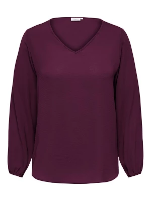 Foto van product ONLY Carmakoma Blouse 'CARVica' wijnrood