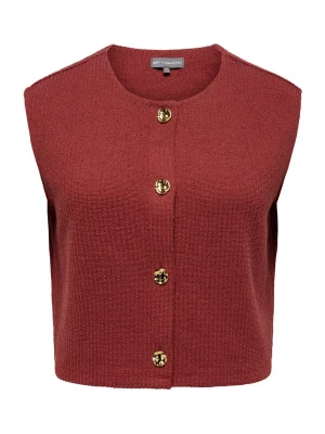 Foto van product ONLY Carmakoma Bodywarmer 'CARVicki' donkerrood