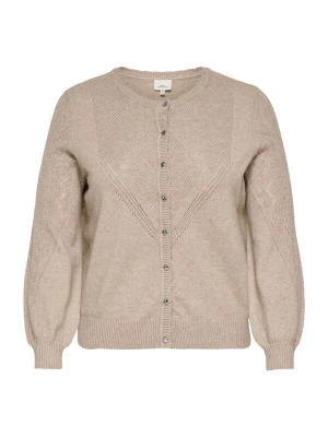 Foto van product ONLY Carmakoma Gebreid vest cappuccino
