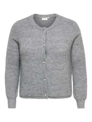 Foto van product ONLY Carmakoma Gebreid vest 'CARRose' grijs gemêleerd