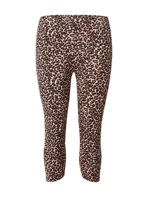 Foto van product ONLY Carmakoma Leggings 'CARTime' beige / cappuccino / zwart