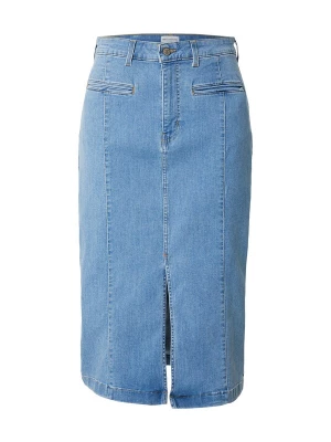 Foto van product ONLY Carmakoma Rok 'CARENYA' blauw denim