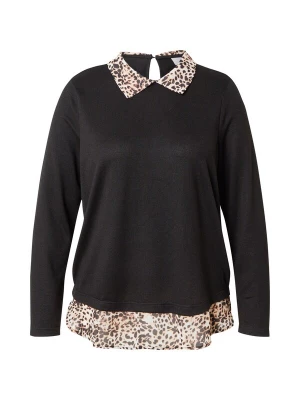 Foto van product ONLY Carmakoma Shirt 'CARALBA' crème / lichtbruin / zwart