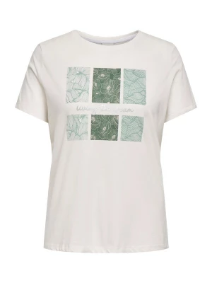 Foto van product ONLY Carmakoma Shirt 'CARCRUZ' mintgroen / spar / wit