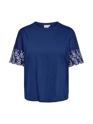Foto van product ONLY Carmakoma Shirt 'CARDREAM' blauw / wit