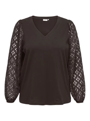 Foto van product ONLY Carmakoma Shirt 'CAREffie' chocoladebruin