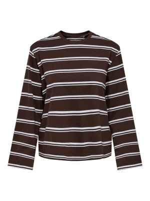 Foto van product ONLY Carmakoma Shirt 'CARFreja' donkerbruin / wit