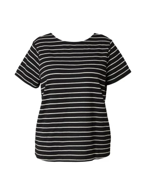 Foto van product ONLY Carmakoma Shirt 'CARJANA' zwart / wit