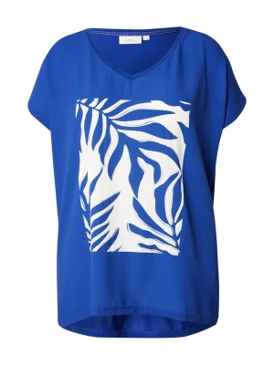 Foto van product ONLY Carmakoma Shirt 'CARVIGGA' kobaltblauw / wit