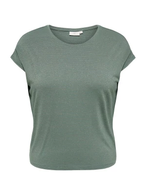 Foto van product ONLY Carmakoma Shirt goud / smaragd