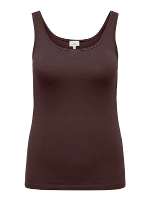 Foto van product ONLY Carmakoma Top 'CARTIME' chocoladebruin