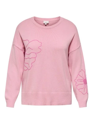 Foto van product ONLY Carmakoma Trui 'CARPetra' rosa / eosine