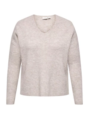 Foto van product ONLY Carmakoma Trui stone grey