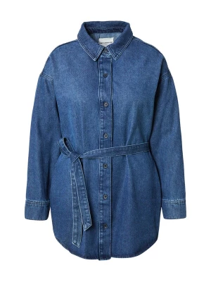 Foto van product ONLY Carmakoma Tussenjas 'CARANE' blauw denim