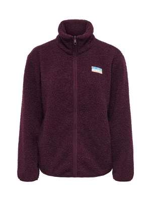 Foto van product ONLY Fleece jas 'ONLEva' wijnrood