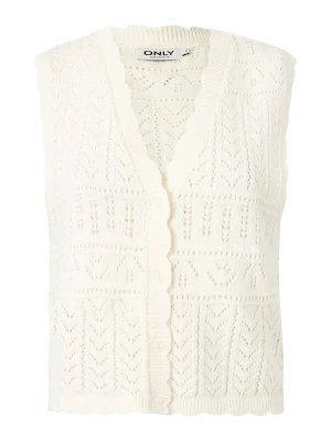 Foto van product ONLY Gebreide bodywarmer offwhite