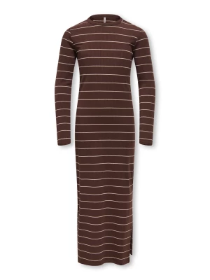 Foto van product ONLY GIRLS Jurk 'KOGLUPE KENYA' bruin / wit