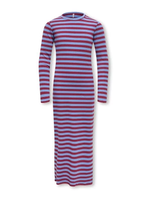 Foto van product ONLY GIRLS Jurk 'KOGLUPE KENYA' lichtblauw / cranberry