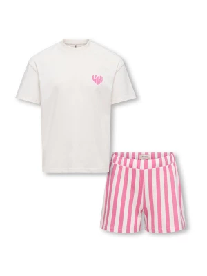 Foto van product ONLY GIRLS Nachtkledij 'KOGRila' pink / wit