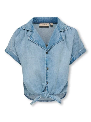 Foto van product ONLY GIRLS Overhemd 'KOGPaula' blauw