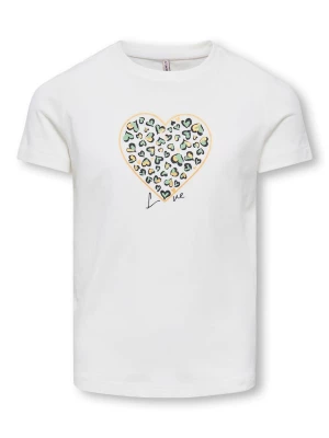 Foto van product ONLY GIRLS Shirt 'KOGLany-Nina' goud / pastelgroen / zwart / wit