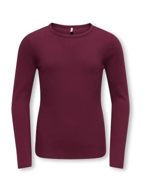 Foto van product ONLY GIRLS Shirt 'KOGLUCKY' wijnrood
