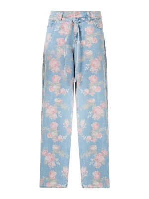 Foto van product ONLY Jeans 'ONLGIANNA' blauw denim / lichtgrijs / pink / rosa