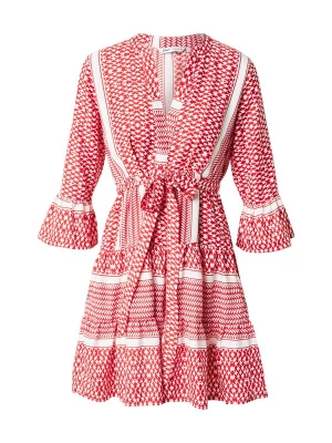 Foto van product ONLY Jurk 'ATHENA' rood / wit
